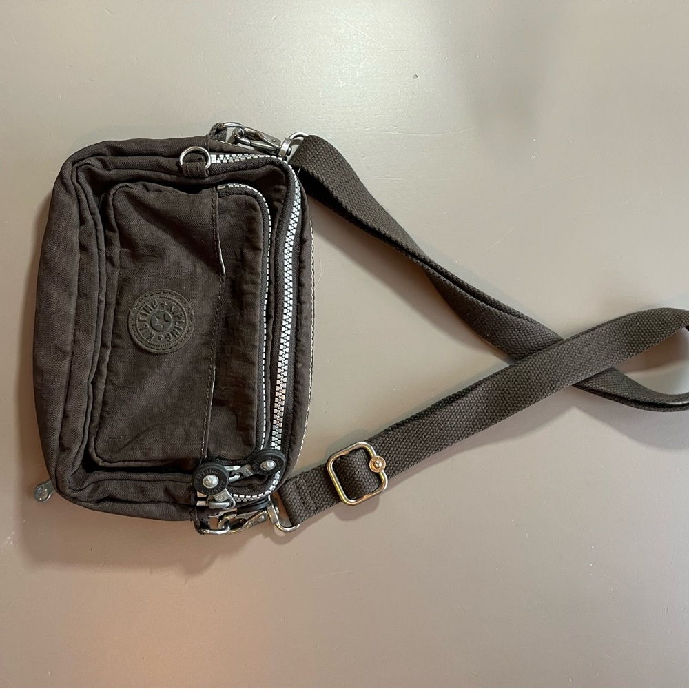 Kipling Brown Belt Bag Practical Everyday Accessory